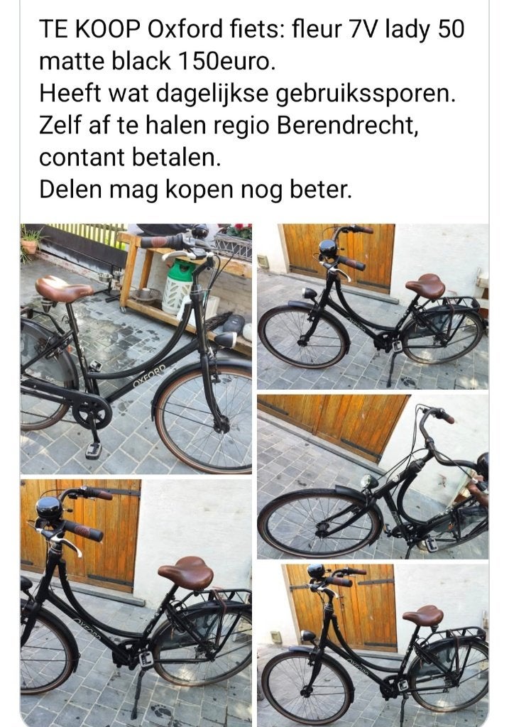 Te koop Dames fiets, Fietsen en Brommers, Ophalen
