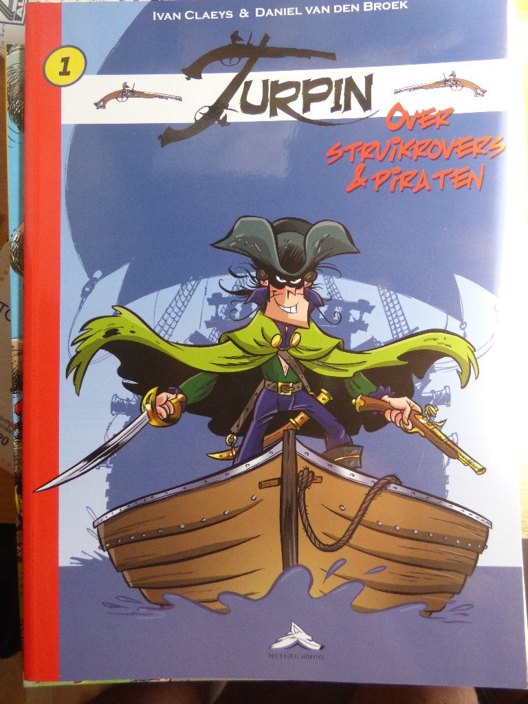 turpin   over struikrovers en piraten      softcover, Ophalen of Verzenden