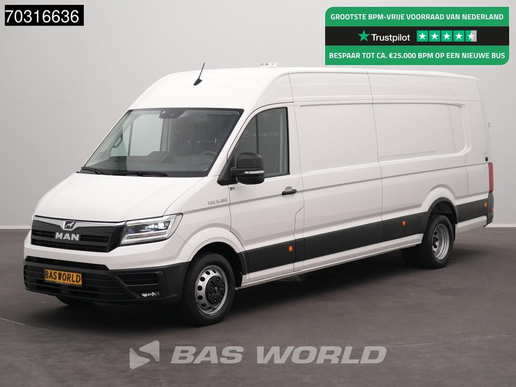 MAN TGE 6.180 5.180 L5H3 LED Airco Cruise Camera Euro6 L5 Lo, Auto's, Bestelwagens en Lichte vracht, Gebruikt, Euro 6, 4 cilinders