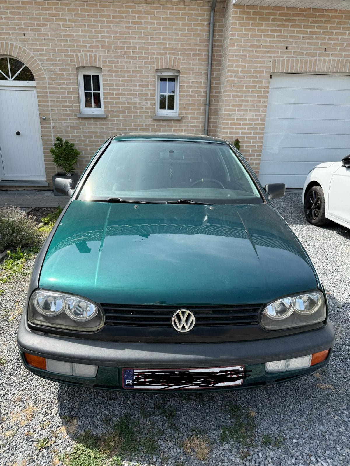VW Golf 3 1.8 essence, Achat, Toit ouvrant, Berline, Vert