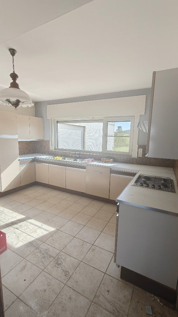 Keuken, Huis en Inrichting, Ophalen, Gebruikt, Crème, U-keuken