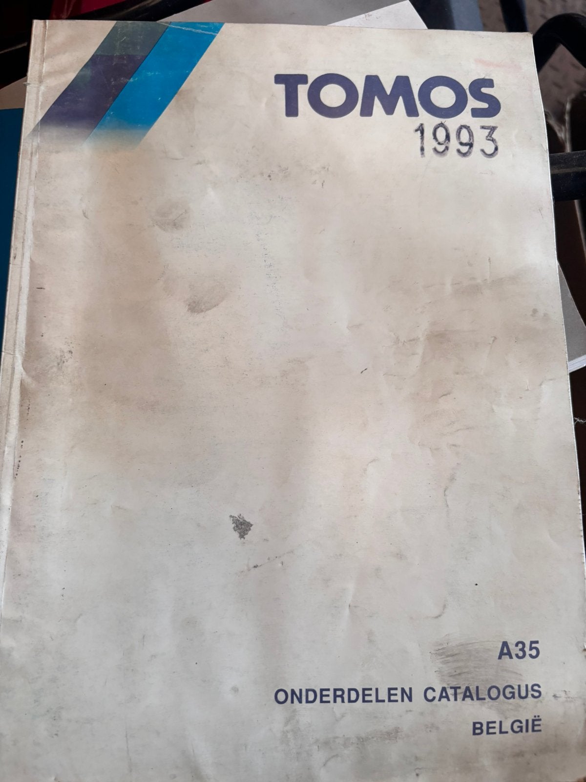 Tomos A35, partscatalog, onderdelen handleiding 1993-, Fietsen en Brommers, Ophalen of Verzenden, Gebruikt