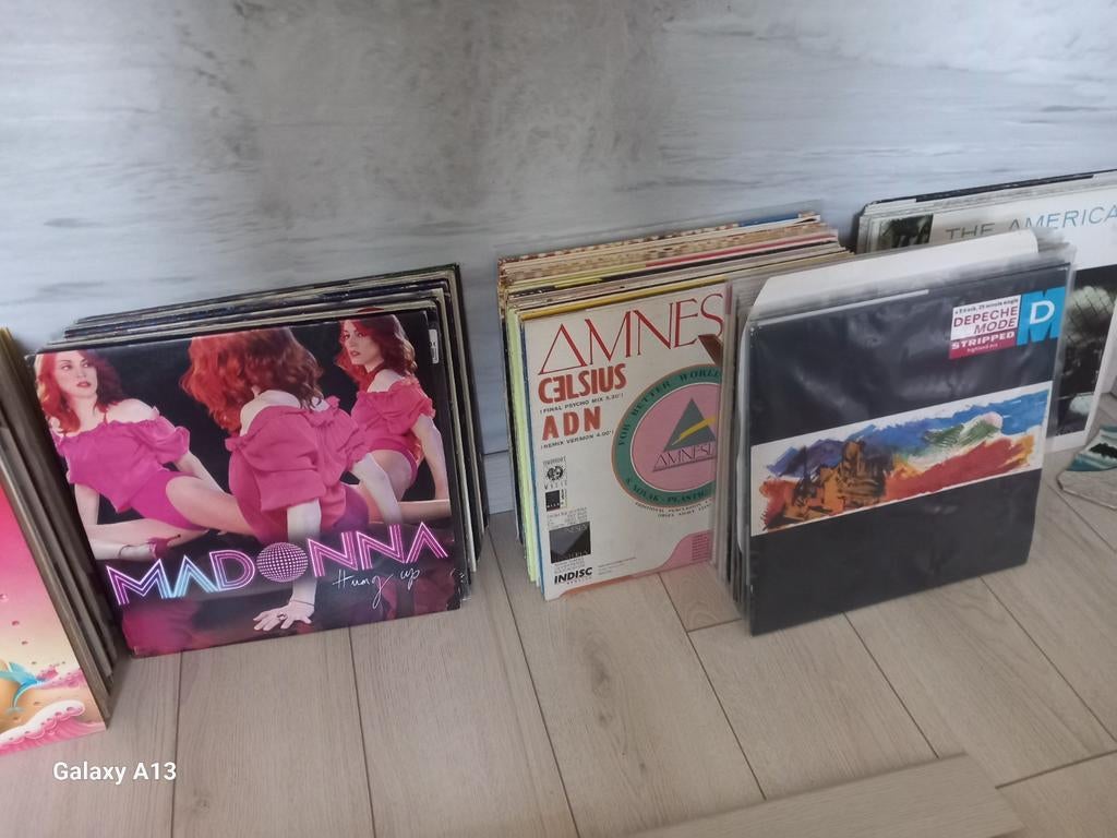 Je vends un lot de 600 maxi 45 tours, Enlèvement