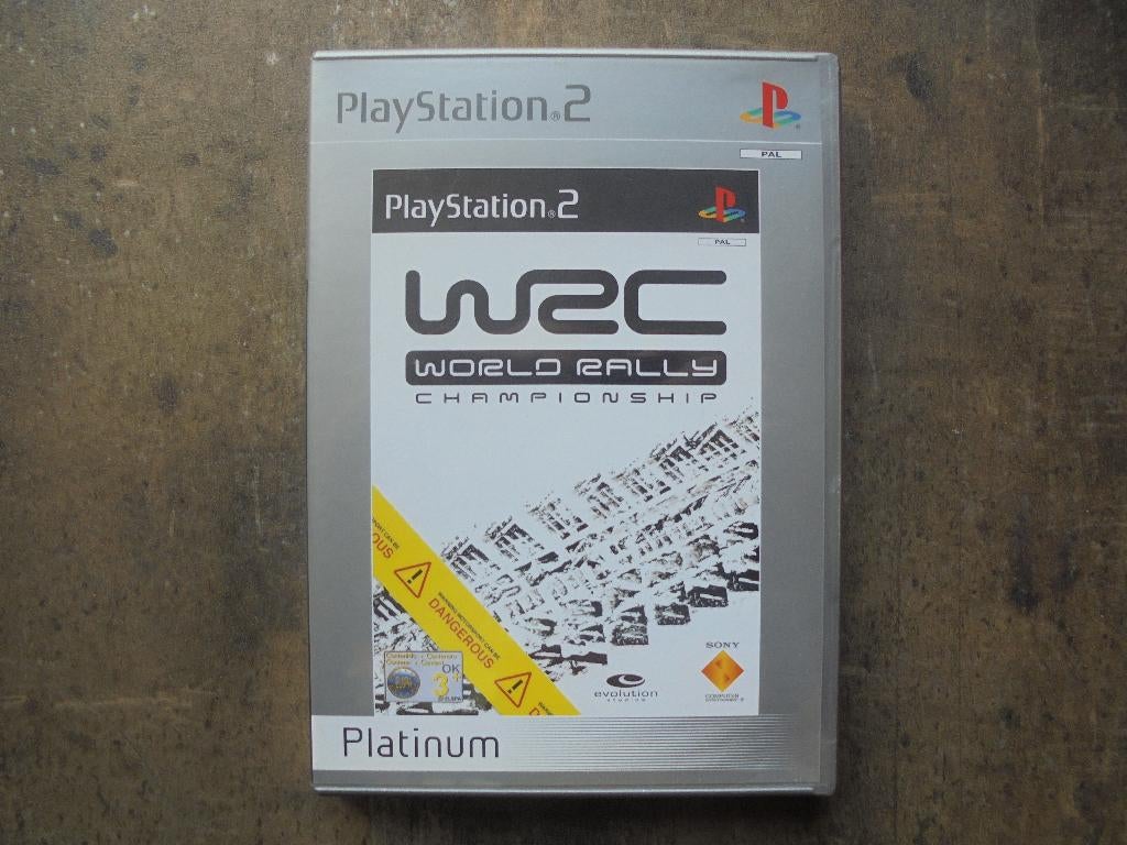 World Rally Championship voor PS2 (zie foto's), Enlèvement ou Envoi, 1 joueur, Course et Pilotage, Utilisé