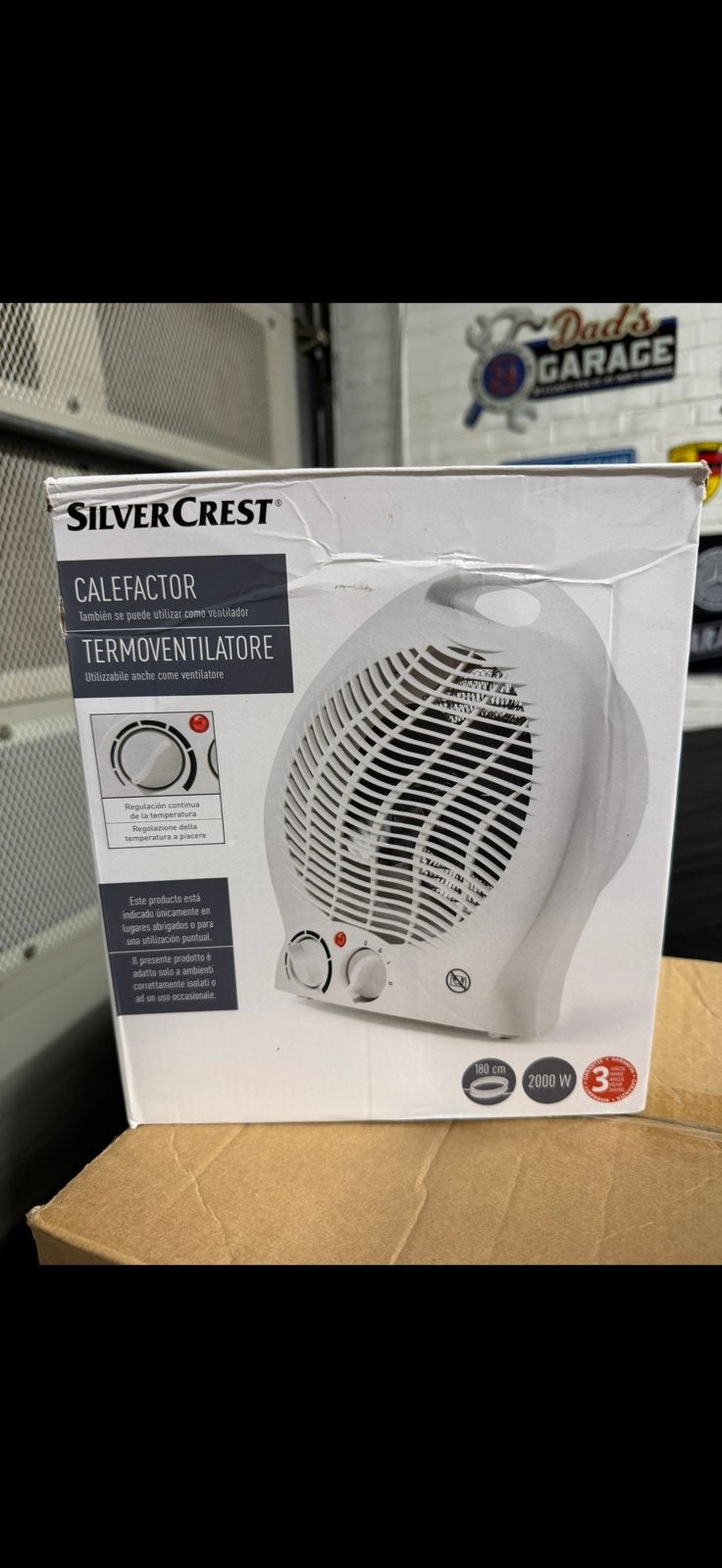 Te koop in 1 Lot 54 Silvercrest Ventilator Kacheltjes Nieuw, Moins de 60 cm, Enlèvement, Poêle, Neuf