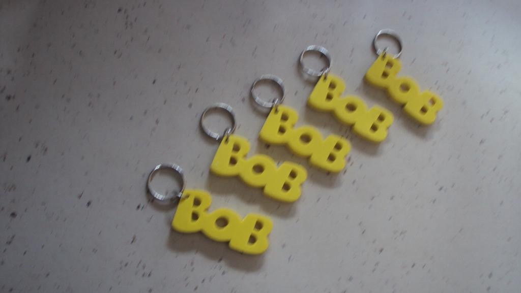 lot 5 BOB sleutelhangers politie, Ophalen of Verzenden