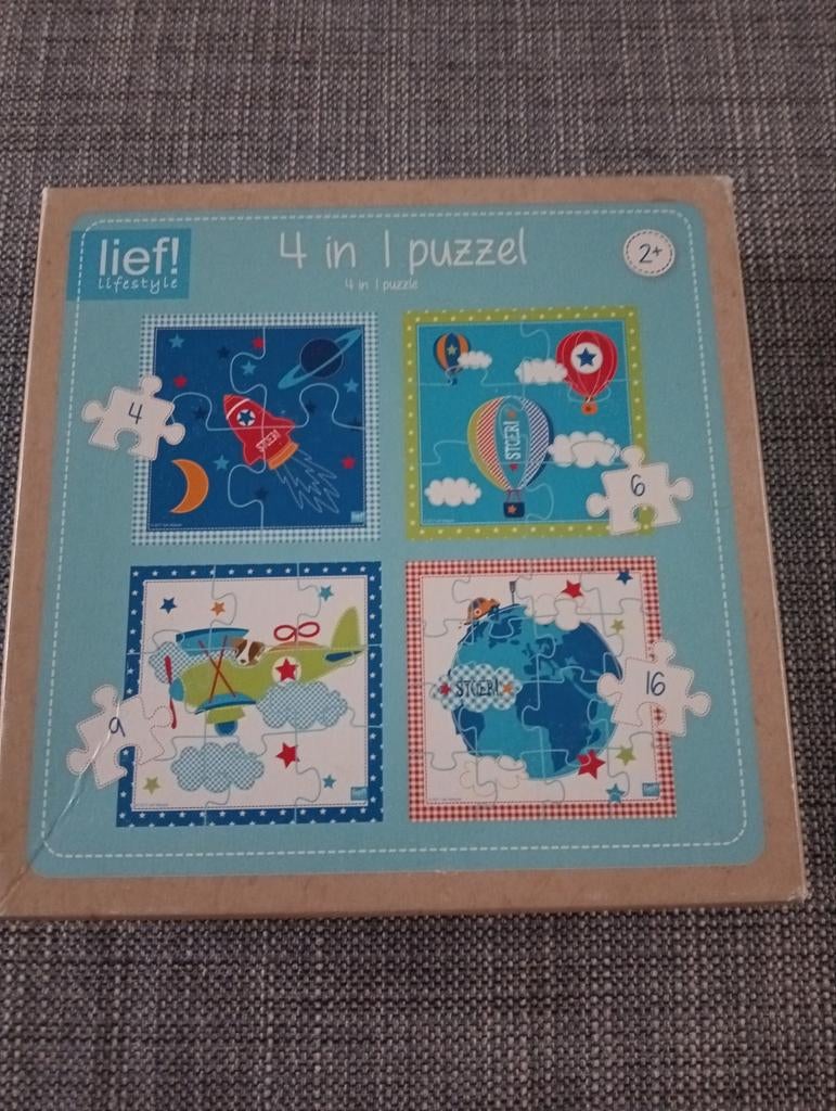 Lief Lifestyle 4 in 1 puzzel 2+, Ophalen