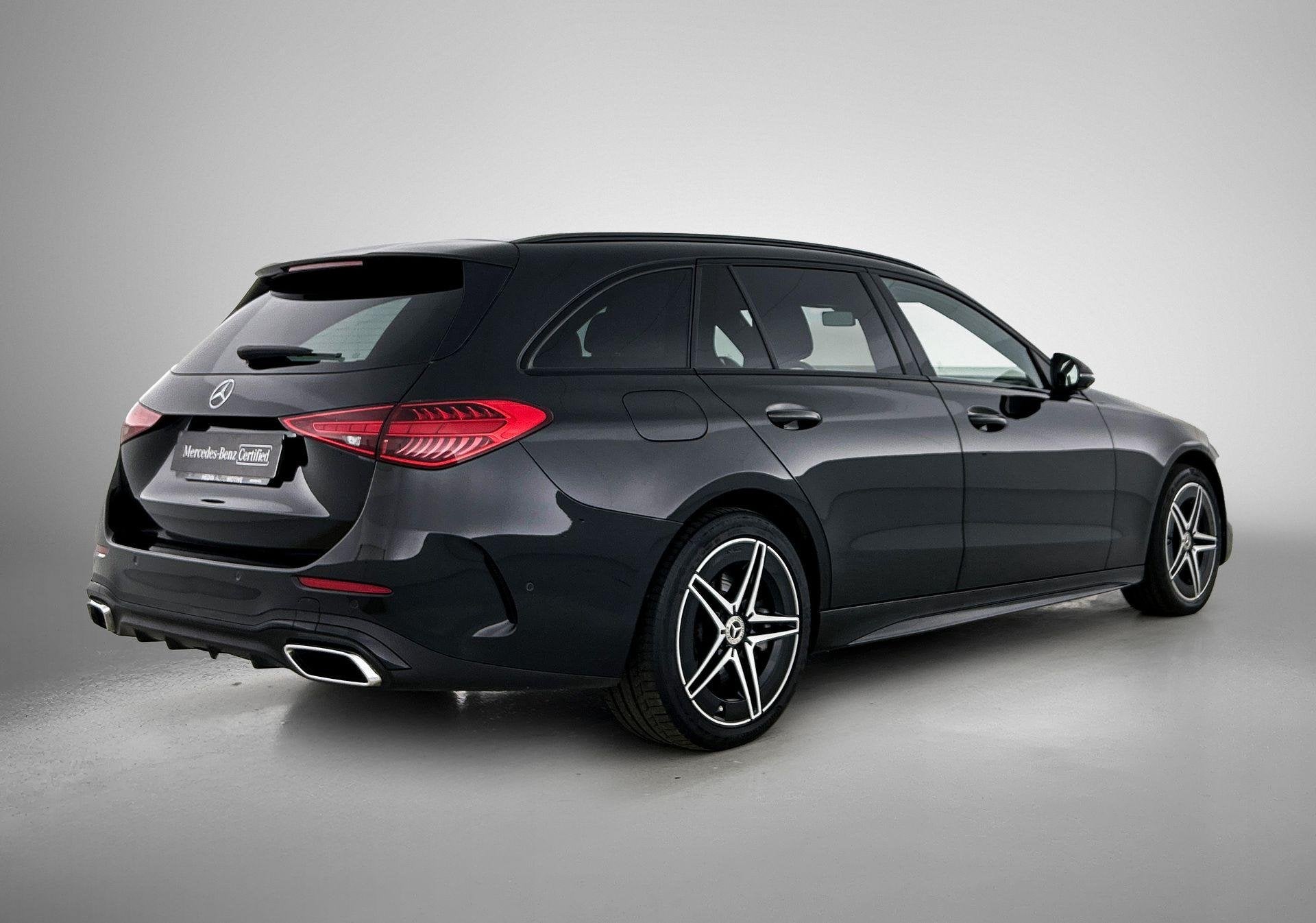 Mercedes-Benz C-Klasse 300 de Break AMG Line | Night Pack |, Auto's, Automaat, Zwart, Zwart, Plug-in hybride