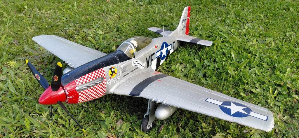 FMS P-51 Mustang 80cm PNP, Hobby en Vrije tijd, Modelbouw | Radiografisch | Vliegtuigen, Ophalen