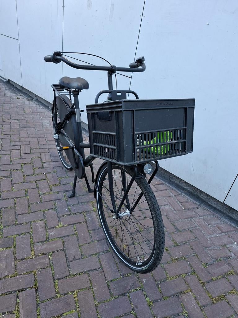 Grote fiets met bak in uitstekende staat, Ophalen, Zo goed als nieuw, Versnellingen