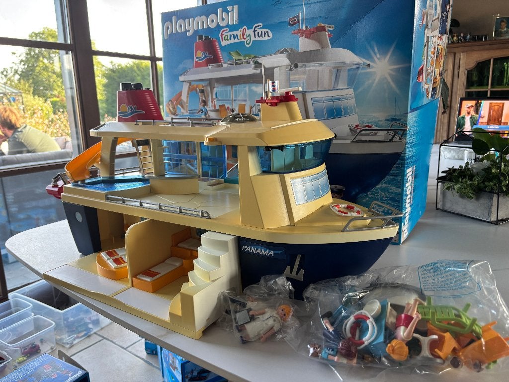 Playmobil 6978 Bateau de croisière, Enfants & Bébés, Family fun, Bateau, Utilisé, Kit complet