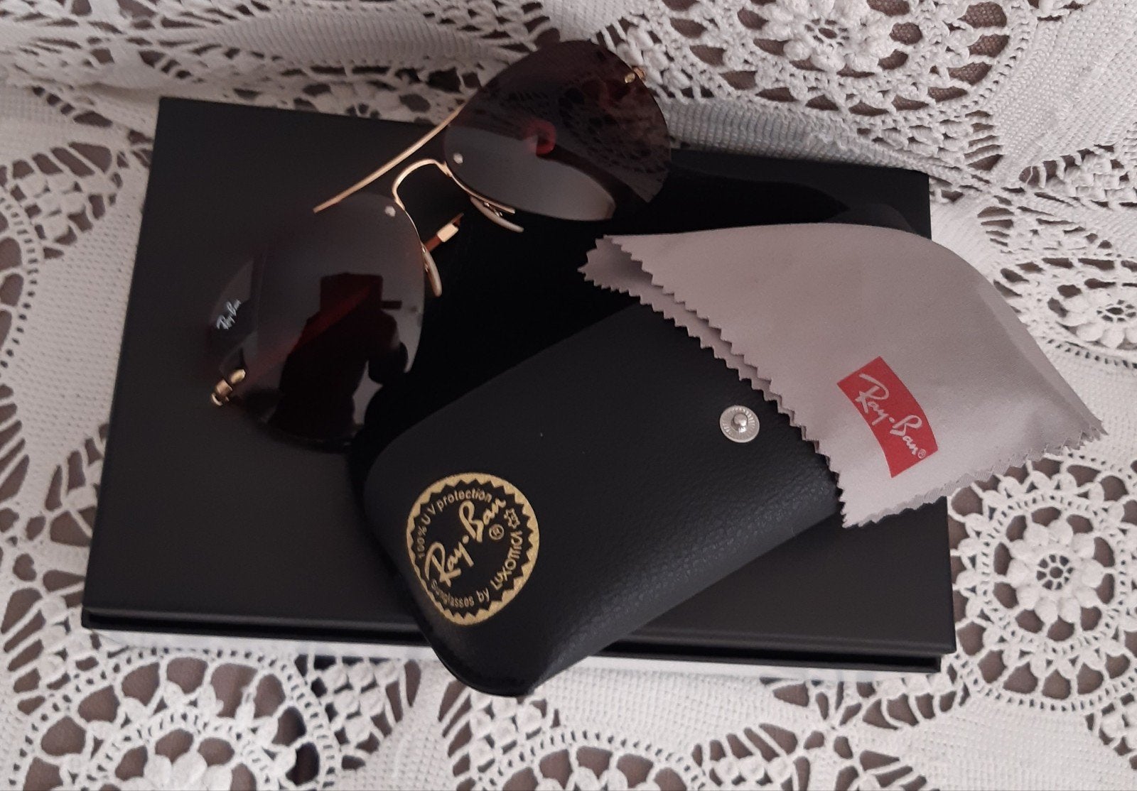Ray-Ban piloten zonnebril, Handtassen en Accessoires, Zonnebrillen en Brillen | Dames, Zonnebril, Ray-Ban, Bruin, Ophalen of Verzenden