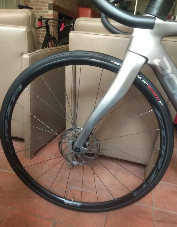 Wielset FORZA Norte DB disk met bandjes, Ophalen, 28 inch, Aluminium, Zo goed als nieuw
