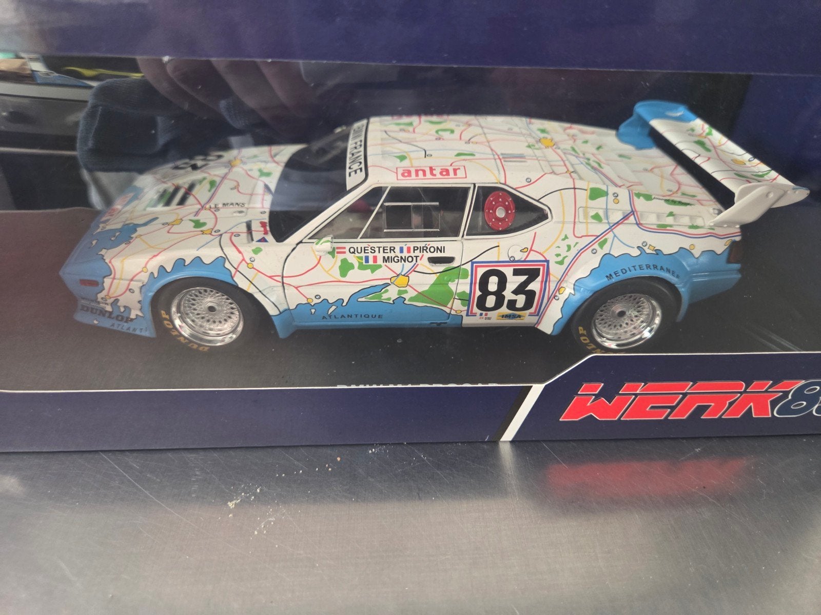 Lot 2 Bmw m1 1/18eme