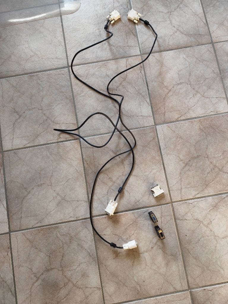 aansluiting pc schermen, Ophalen, Gebruikt