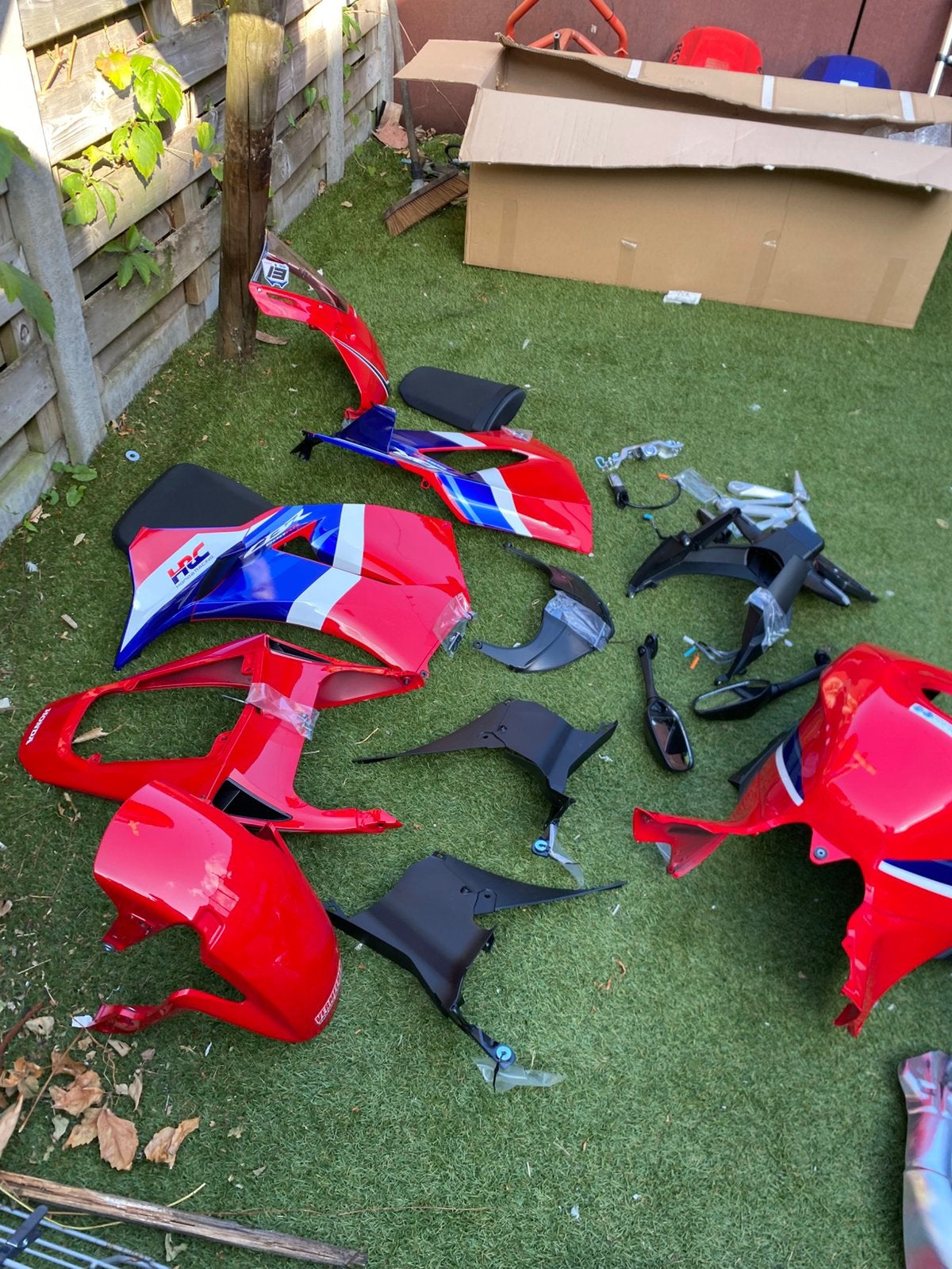 Cbr 600 rr kuipset pc 69, Ophalen