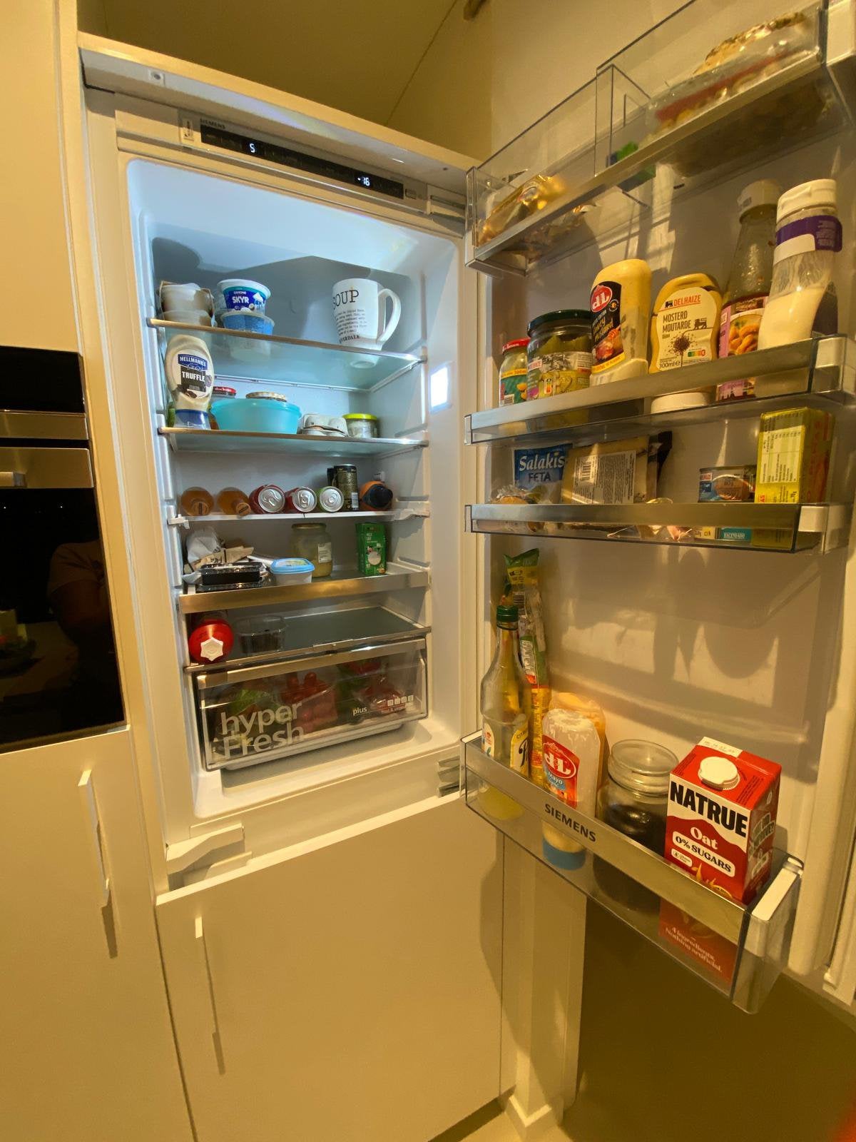 Inbouw frigo/diepvries, Elektronische apparatuur, Ophalen, Zo goed als nieuw