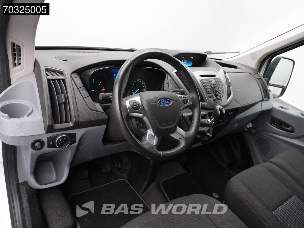 Ford Transit 105pk Dubbel Cabine L2H2 Trekhaak Airco Cruise, Euro 6, 4 cilinders, 1735 kg, Wit