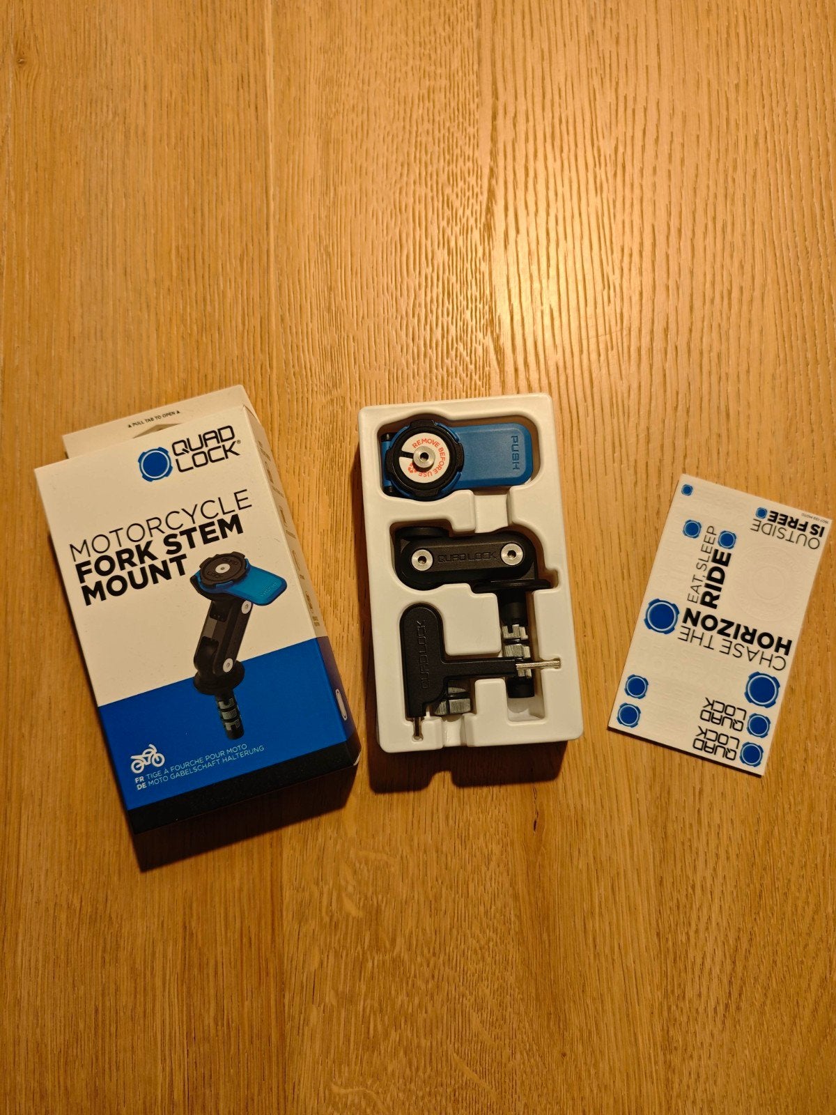Quad Lock fork stem mount, Télécoms, Téléphonie mobile | Accessoires & Pièces, Enlèvement