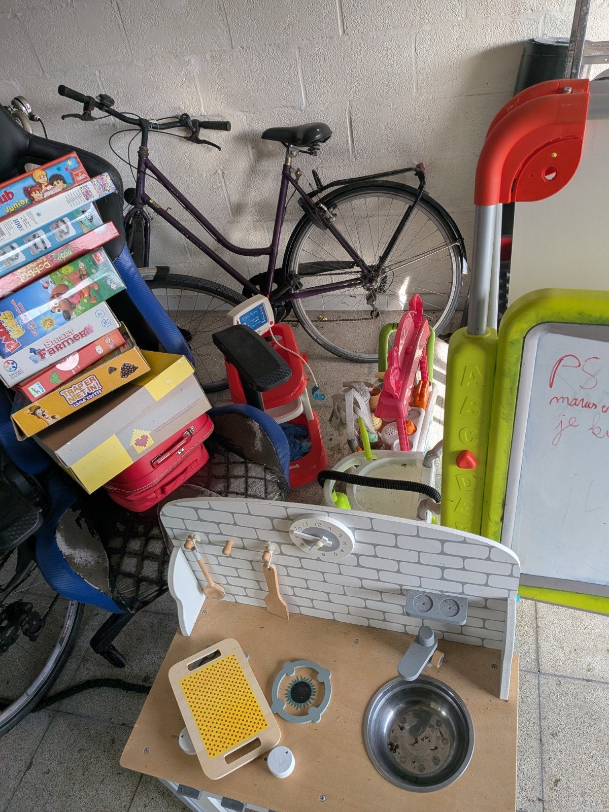 speelgoed gratis af te galen, Ophalen
