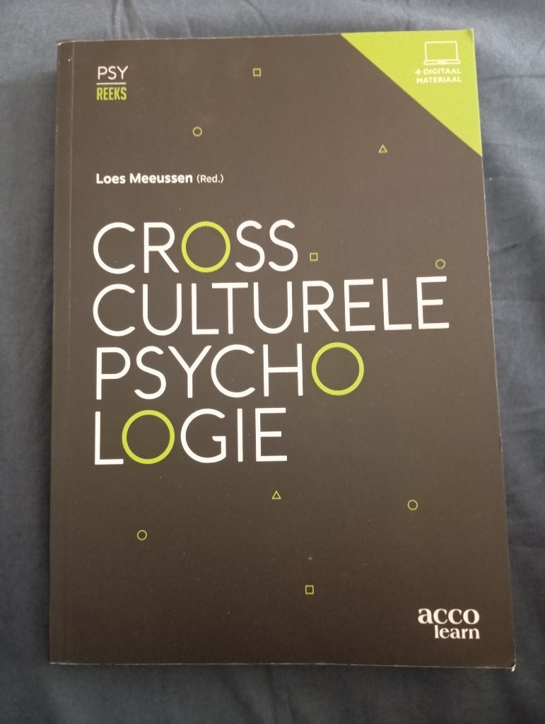 Crossculturele psychologie, Livres, Enlèvement ou Envoi, Neuf, Autres sujets/thèmes, Loes Meeussen