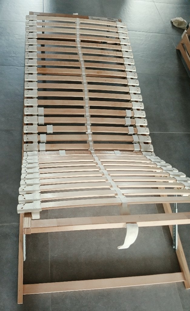 Twee lattenbodems van 80 x 200, Ophalen, Eenpersoons, Zo goed als nieuw, 80 cm