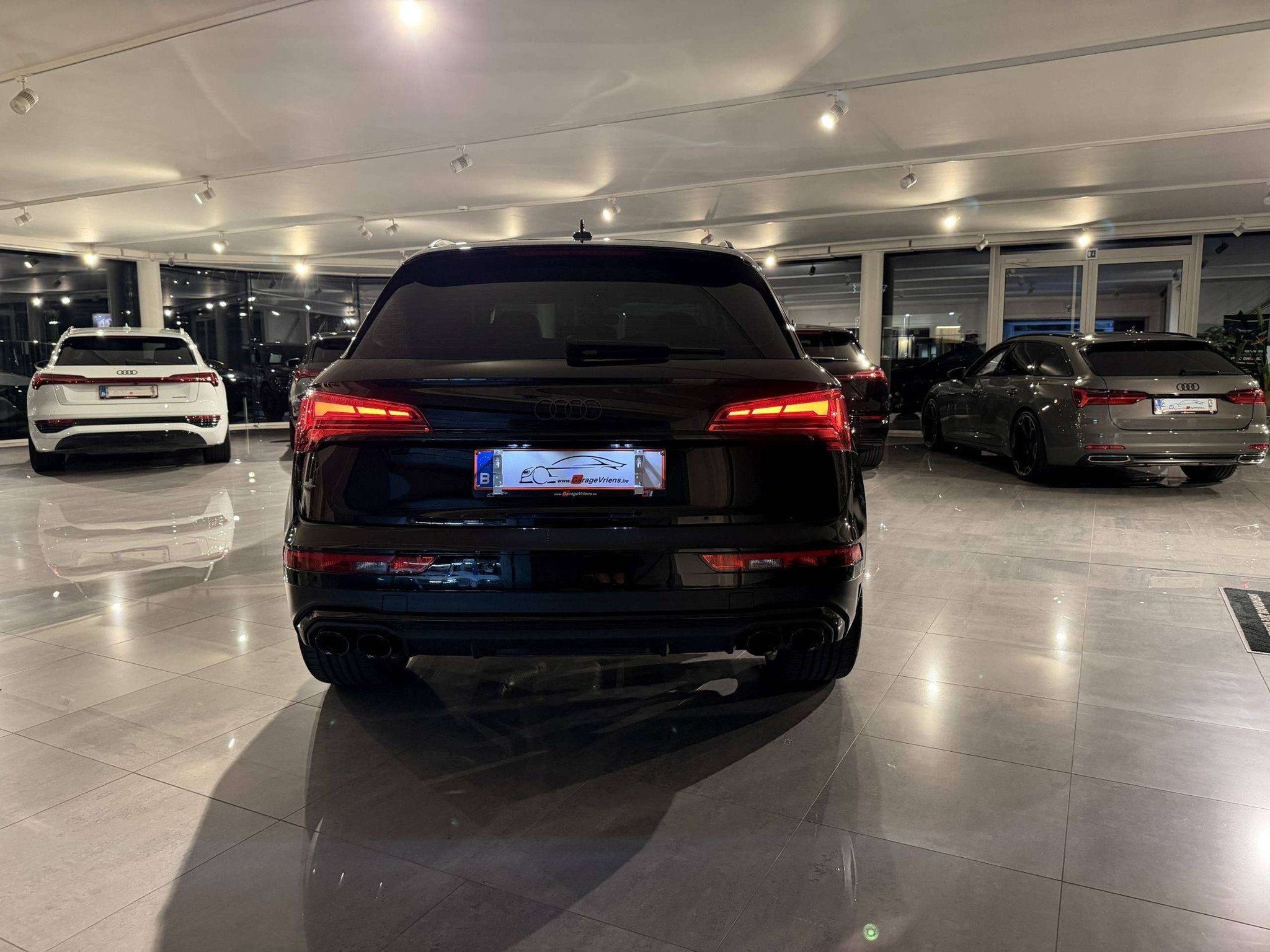 Audi Q5 40TFSI 204PK QUATTRO * FULL BLACK PACK + * CAR PLAY, Autos, Cuir, 174 g/km, Euro 6, Q5