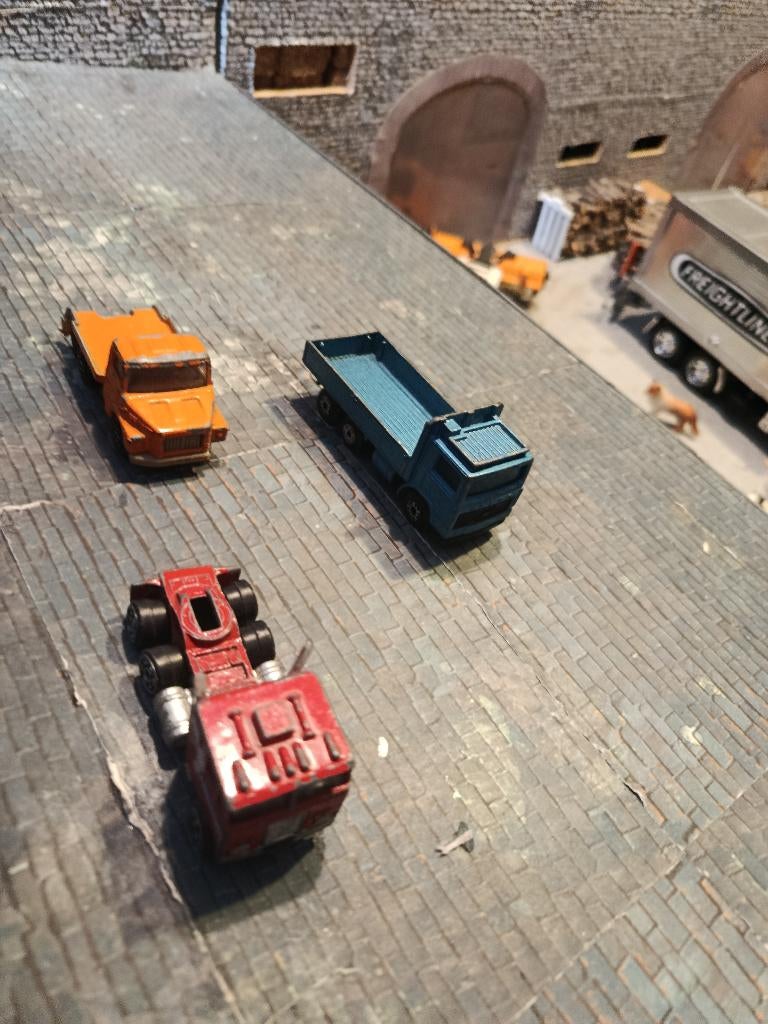 Lot de 3 camions (Gratuit à l'achat de min 15€ ), Enlèvement ou Envoi, Utilisé, Bus ou Camion, Matchbox