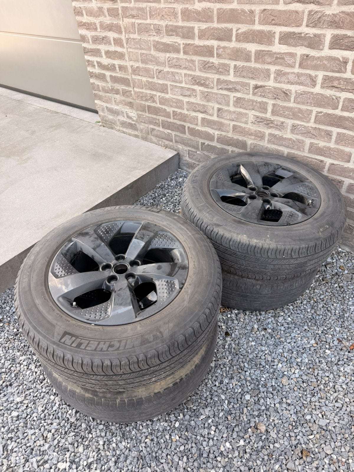 Banden en velgen voor Land Rover Discovery Sport, Auto-onderdelen, Banden en Velgen, Ophalen, 18 inch, Gebruikt, Banden en Velgen