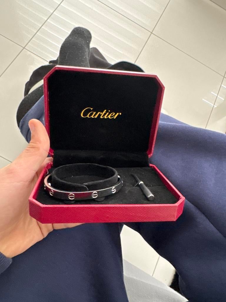 Cartier armband en ring voor super prijs want moet snel weg, Handtassen en Accessoires, Ophalen, Nieuw, Zilver, Zilver