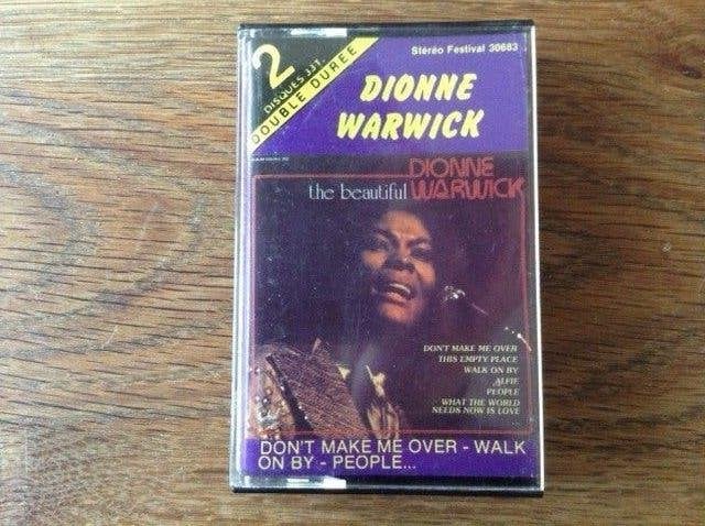 muziekcassette dionne warwick, Ophalen of Verzenden, R&B en Soul, 1 bandje, Origineel
