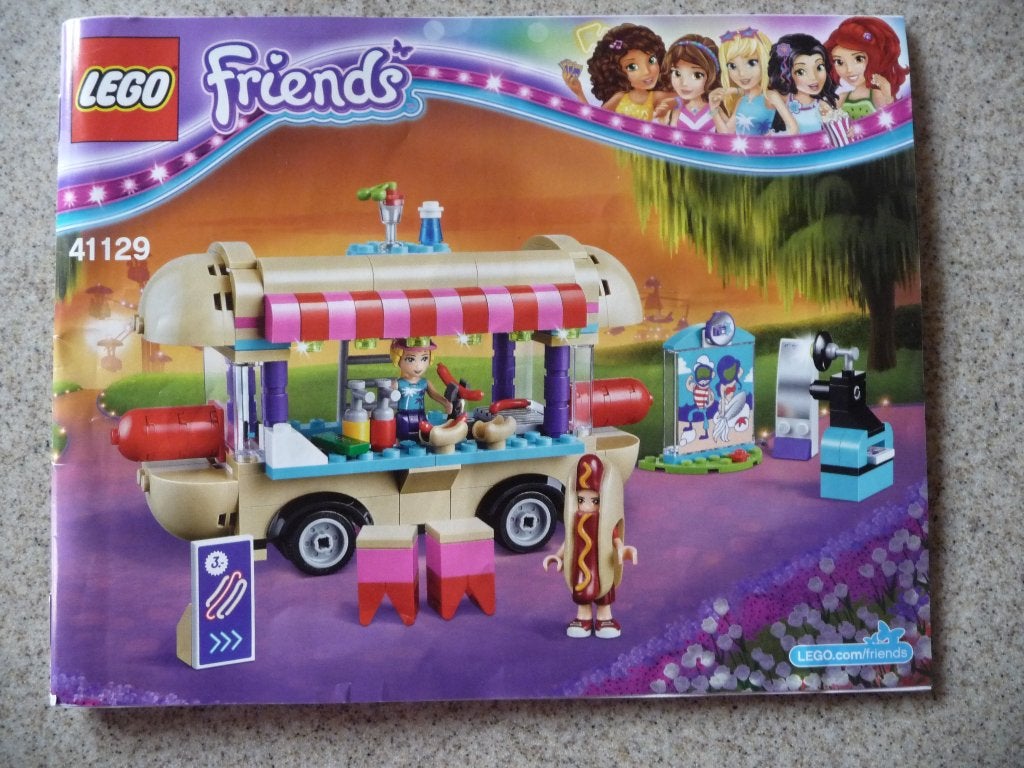 Lego Friends 41129 Pretpark hotdog wagen, Lego, Compleet, Friends, Ophalen of Verzenden