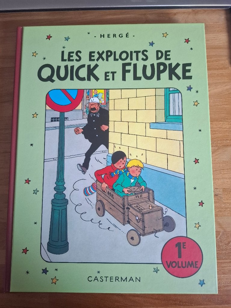 Les exploits de Quick et Flupke 1er volume, Une BD, Enlèvement, Comme neuf, Hergé