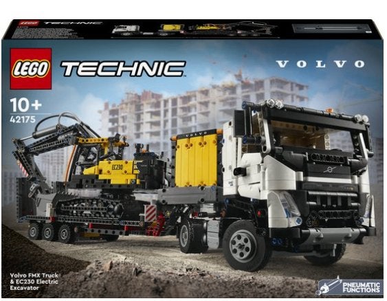 Technic Volvo FMX truck & elektrische graafmachine, Verzenden, Lego, Nieuw, Technic