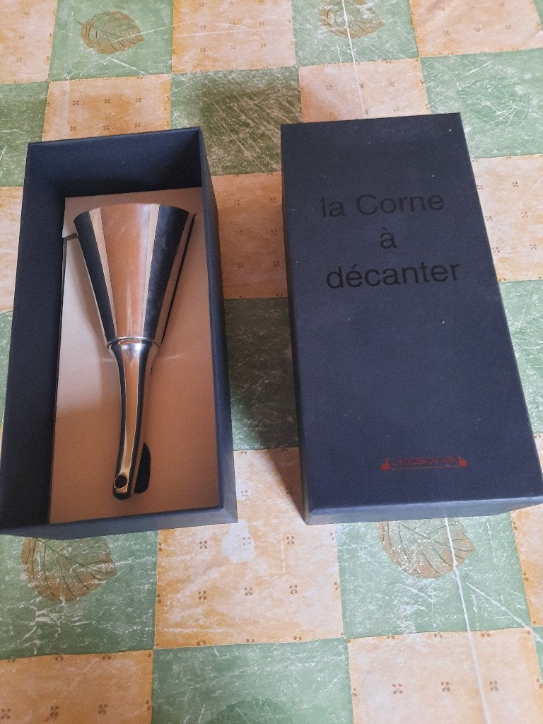 cadeau kist met sier karaf hoorn nieuw, Enlèvement ou Envoi, Neuf