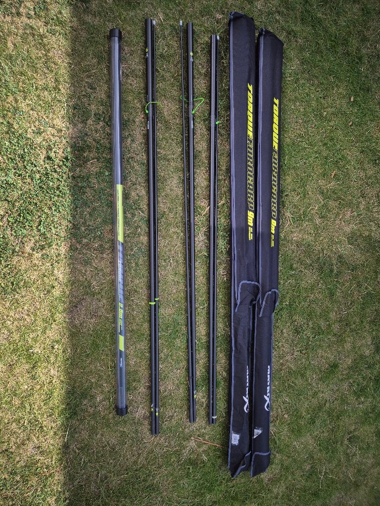 Matrix torque 9m  2 stuks en topsets, Ophalen, Zo goed als nieuw