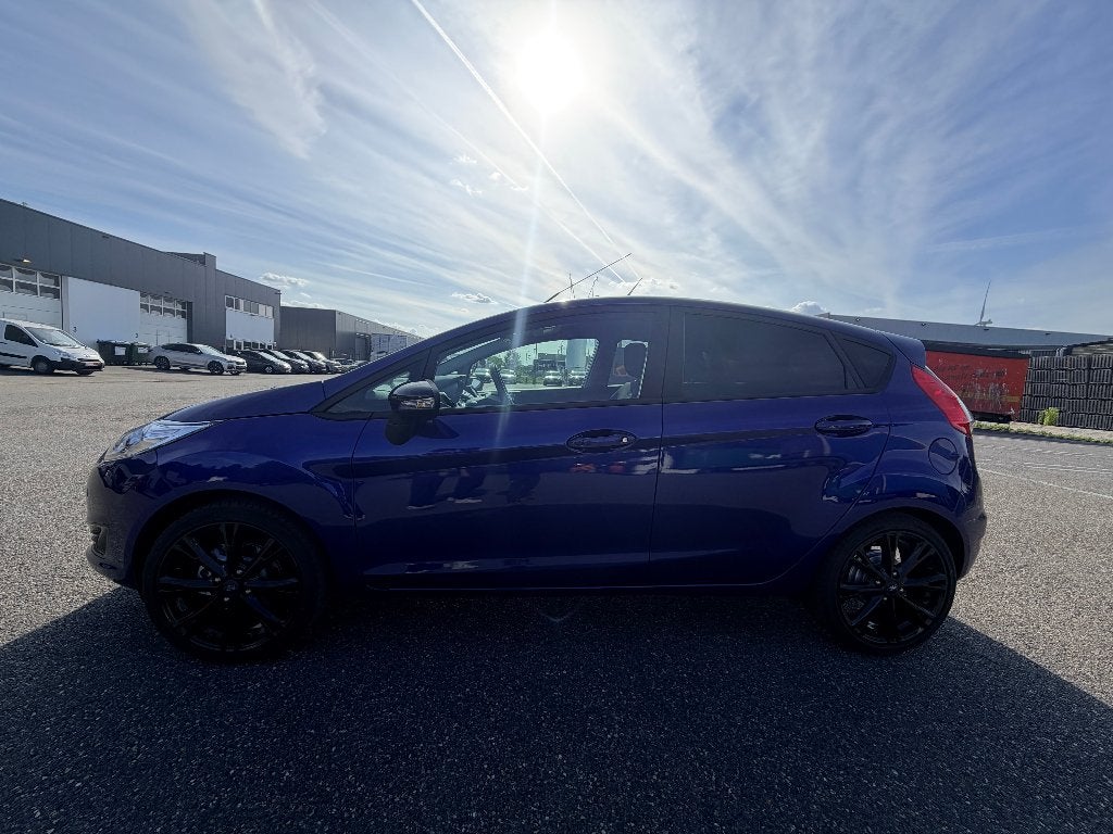 Ford Fiesta ST-Line 1.0 Benzine 2016 | 81.000 KM, Voorwielaandrijving, Stof, Blauw, 5 deurs