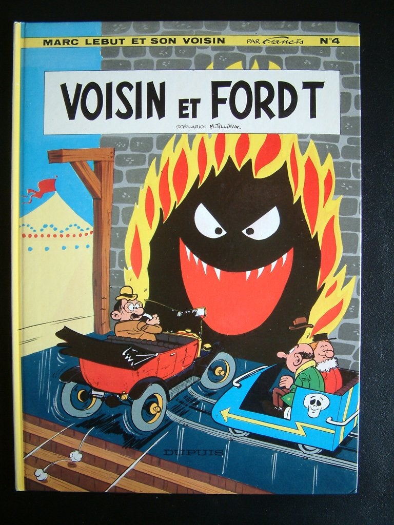 Marc Lebut et son voisin - 4. Voisin et Ford T, M. Tillieux, Enlèvement ou Envoi, Une BD, Utilisé