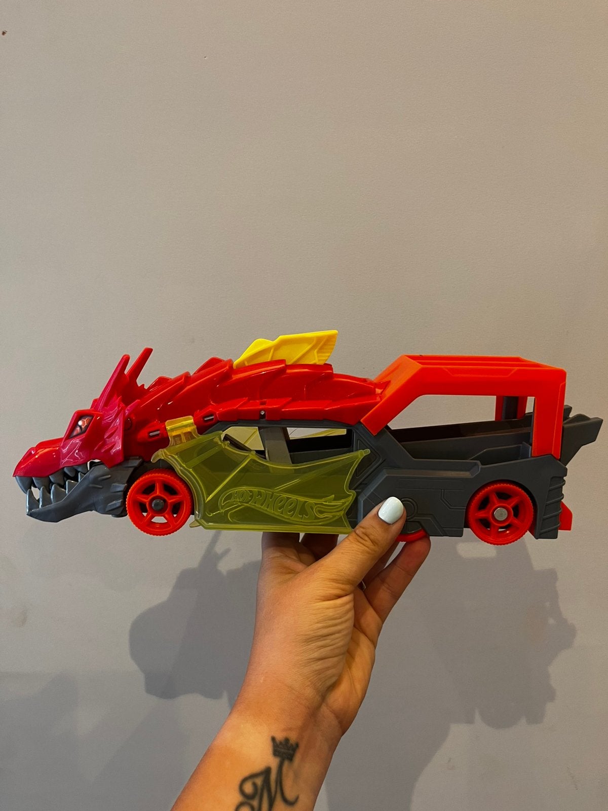 Hot Wheels City Dragon Transporter, Ophalen, Gebruikt, Hot Wheels