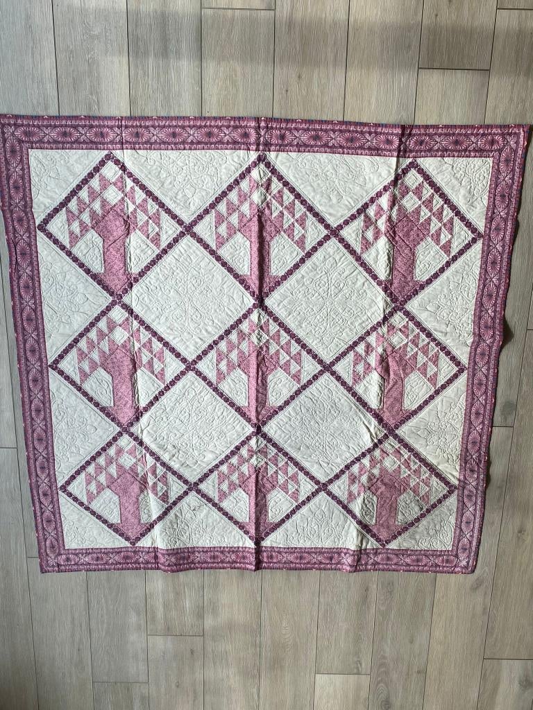 quilt VOLLEDIG handgemaakt !!!, Hobby en Vrije tijd, Ophalen, Gebruikt