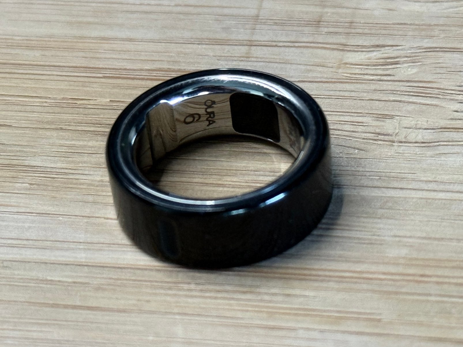Oura Ring GEN4 size 4 zwart, Ophalen, Zo goed als nieuw