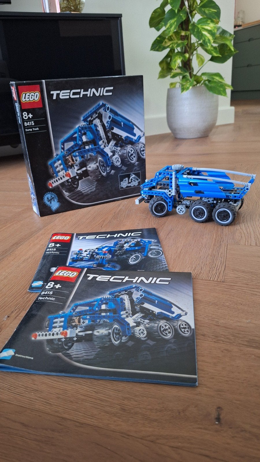 Lego technic - vrachtwagen - kiepwagen - 8415, Inclusief instructies, Lego, Ophalen of Verzenden, Technic
