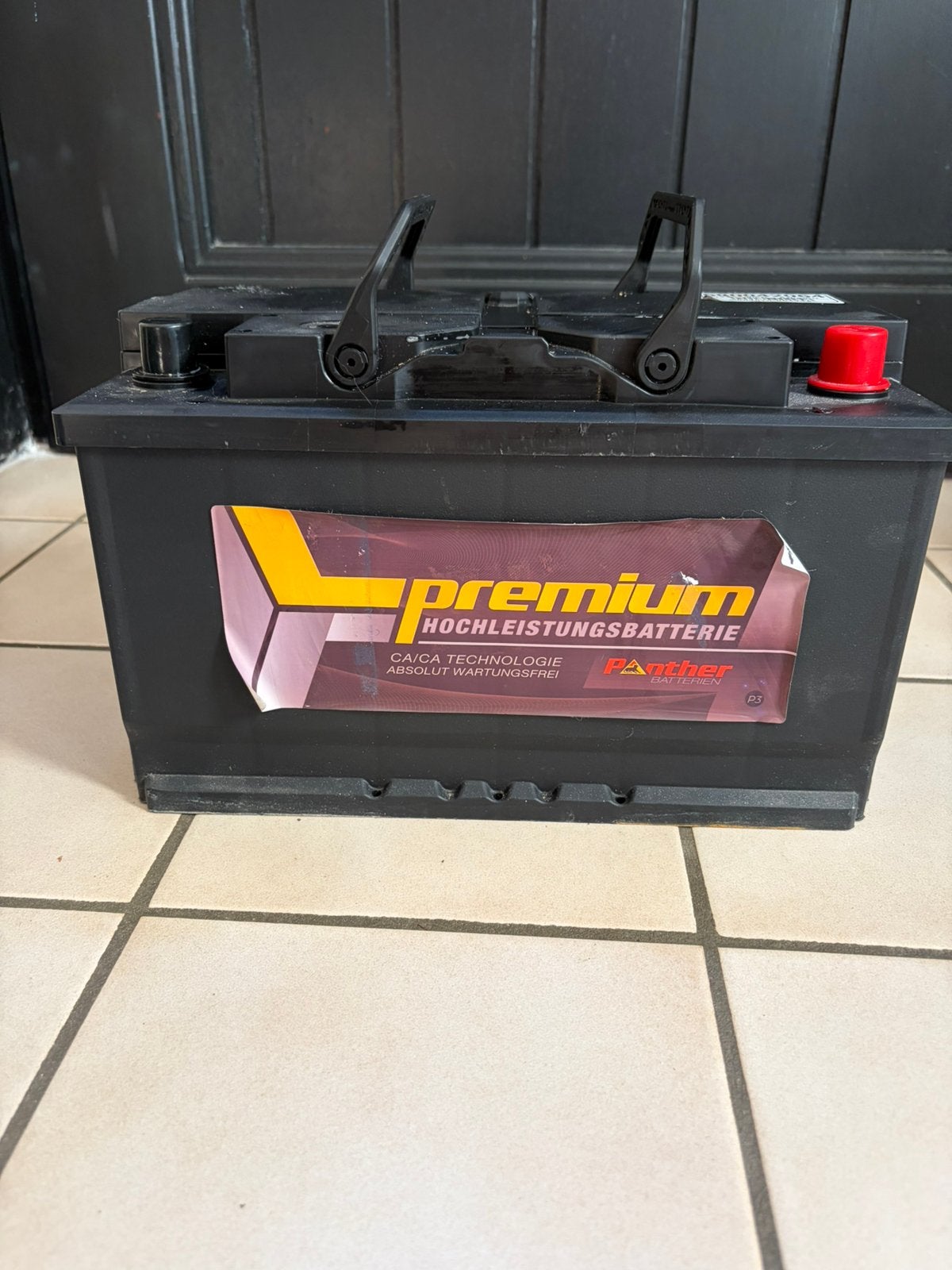 Auto batterij merk Panther 12 v 80 ah, Auto-onderdelen, Ophalen