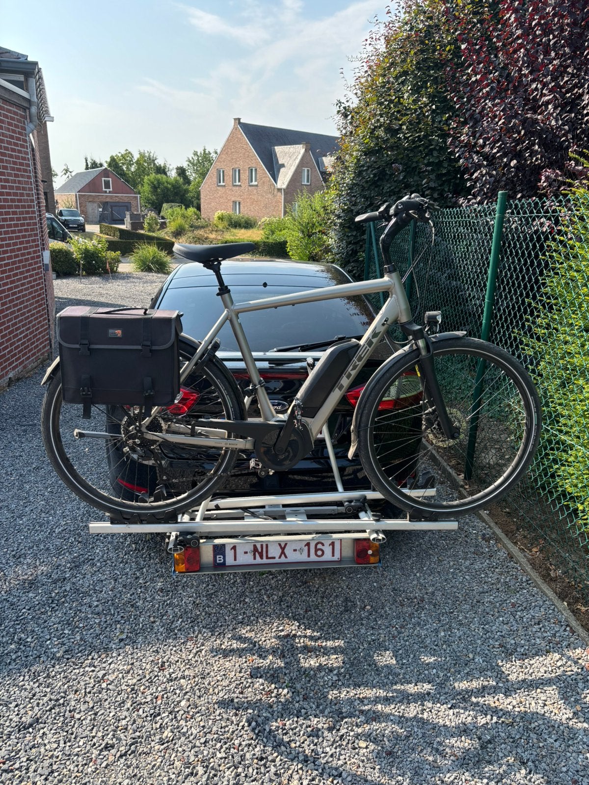 Fietsendrager, Support d'attelage, 2 vélos, Enlèvement, Utilisé