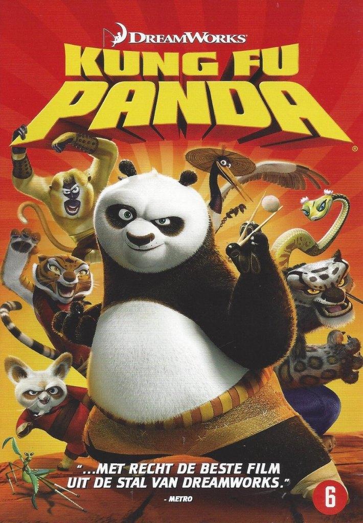 DVD: Kung Fu Panda (Jack Black), Cd's en Dvd's, Ophalen, Zo goed als nieuw
