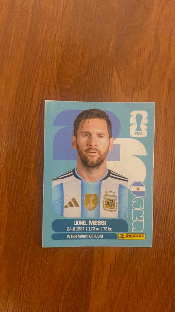 Coupe du monde Messi Panini 2026, Tickets & Billets