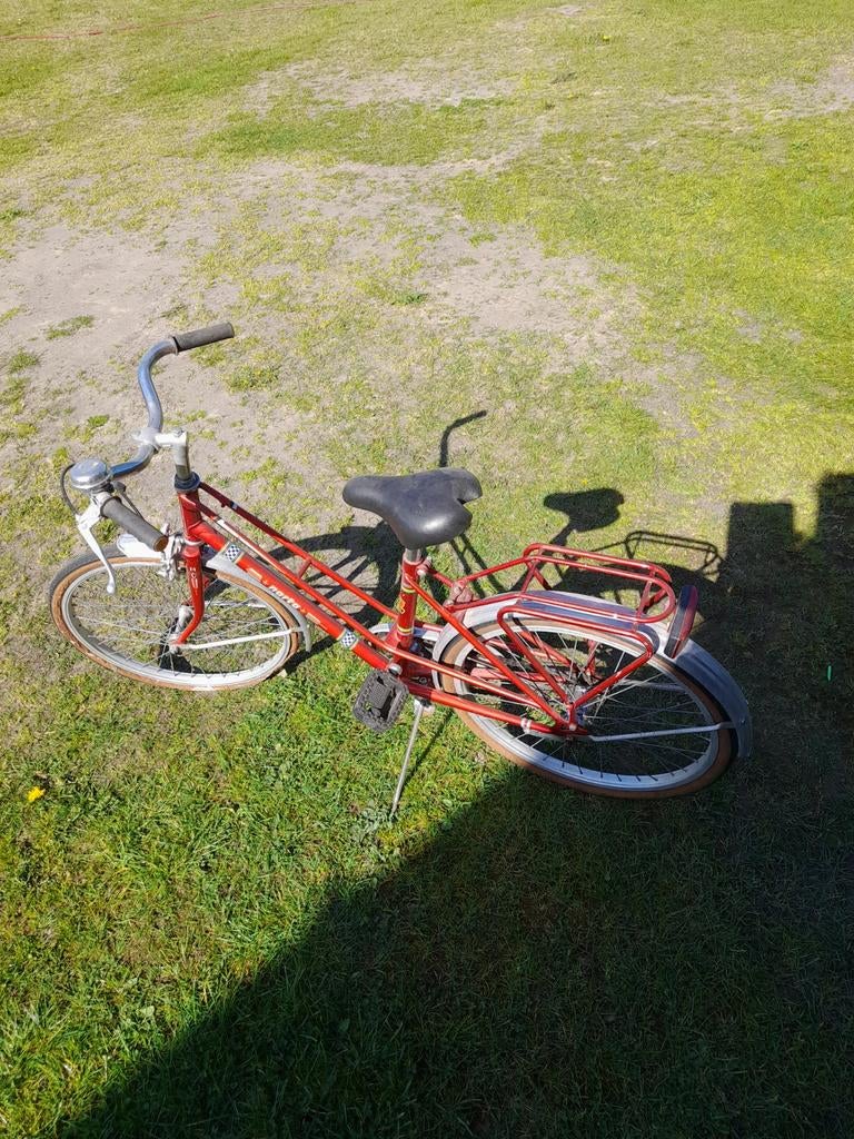 Norta kinderfiets, Ophalen