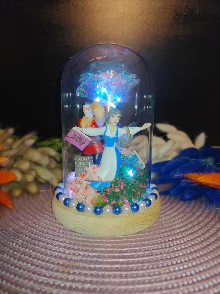 Globe Lumineux Disney Belle et Gaston, Verzamelen, Ophalen of Verzenden