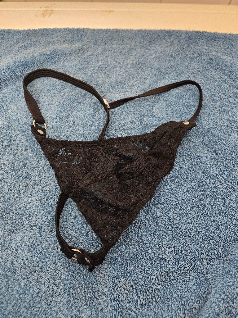 SUPERBE STRING NOIR HOMME NEUF TAILLE UNIQUE, Vêtements | Hommes, Sous-vêtements, Enlèvement, Noir, Slip