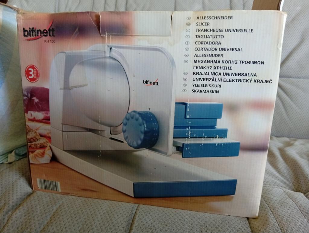 Universele snijmachine, Ophalen